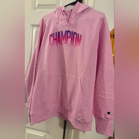 Champion Powerblend Pink Sweatshirt - Picture 2 of 6